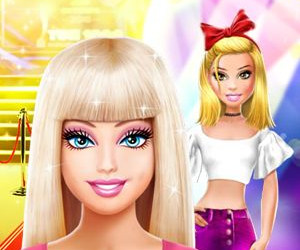 Barbie and Lara Red Carpet Challenge